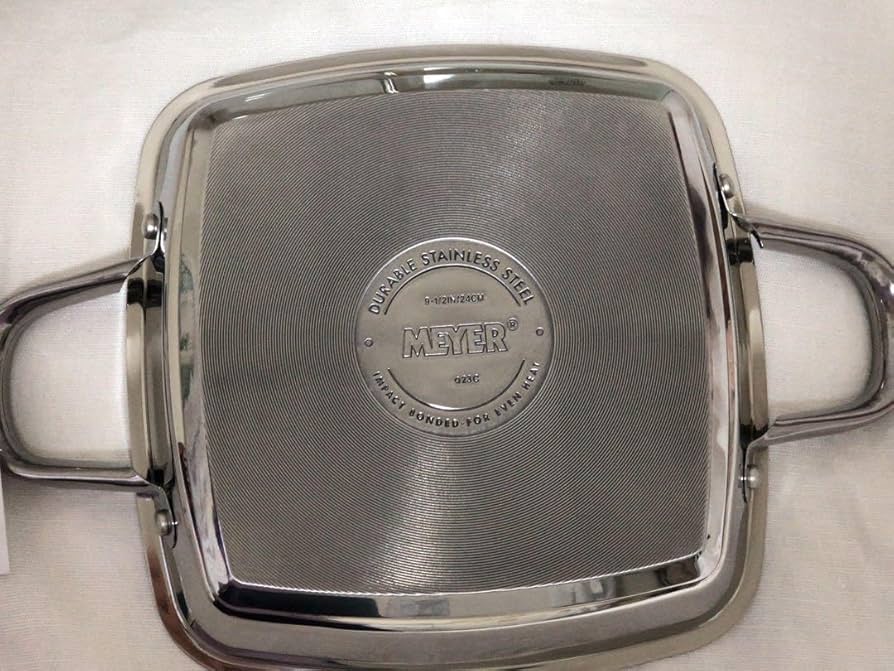 Amazon | MEYER マイヤー スクエアグリルパン 24cm | ノーブランド品